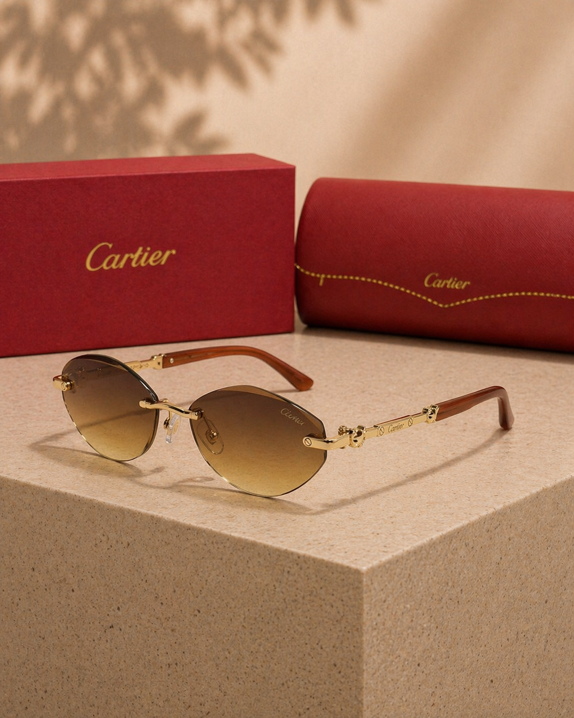 Cartier Cartier Panthère de Cartier CT0433S Güneş Gözlüğü