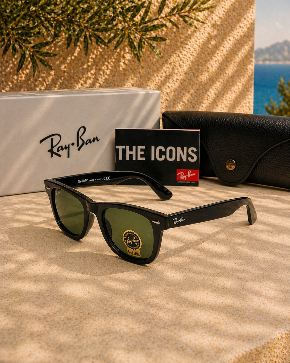 Ray-Ban Original Wayfarer RB2140 Siyah Güneş Gözlüğü