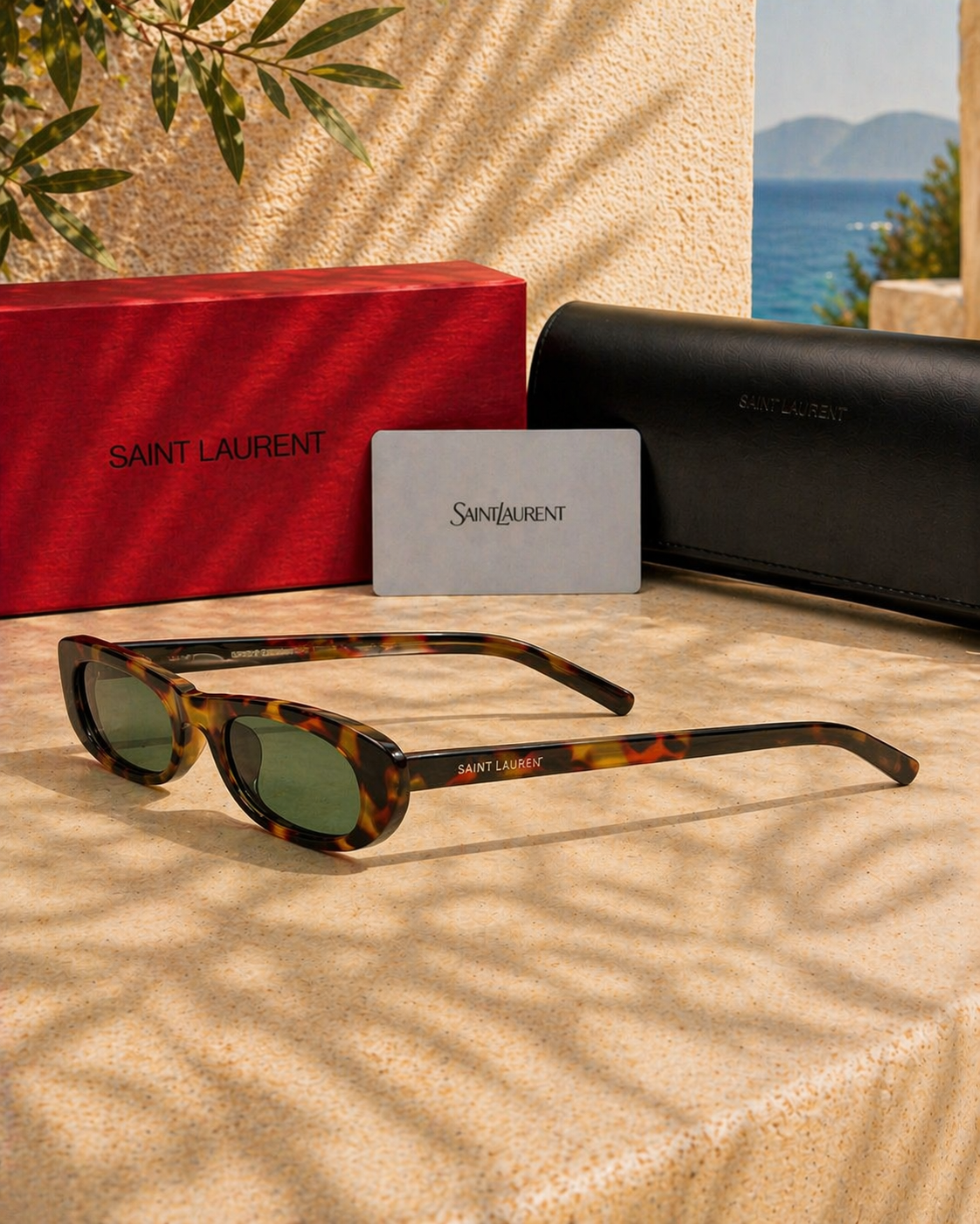 Saint Laurent Saint Laurent SL 557 Shade 002 Havana Kadın Güneş Gözlüğü