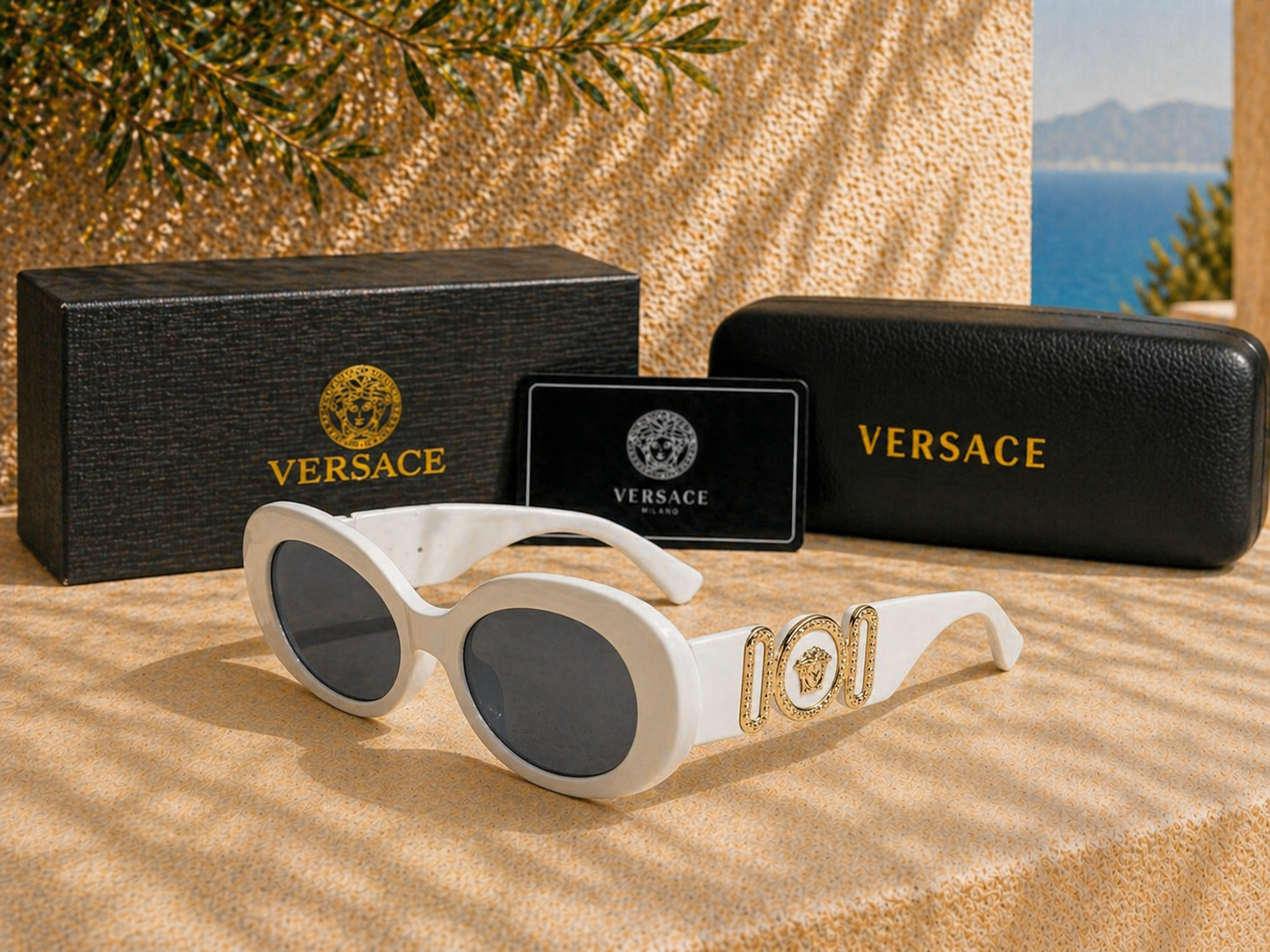 Versace Versace VE4426BU 314/87 Maxi Medusa Biggie Kadın Güneş Gözlüğü