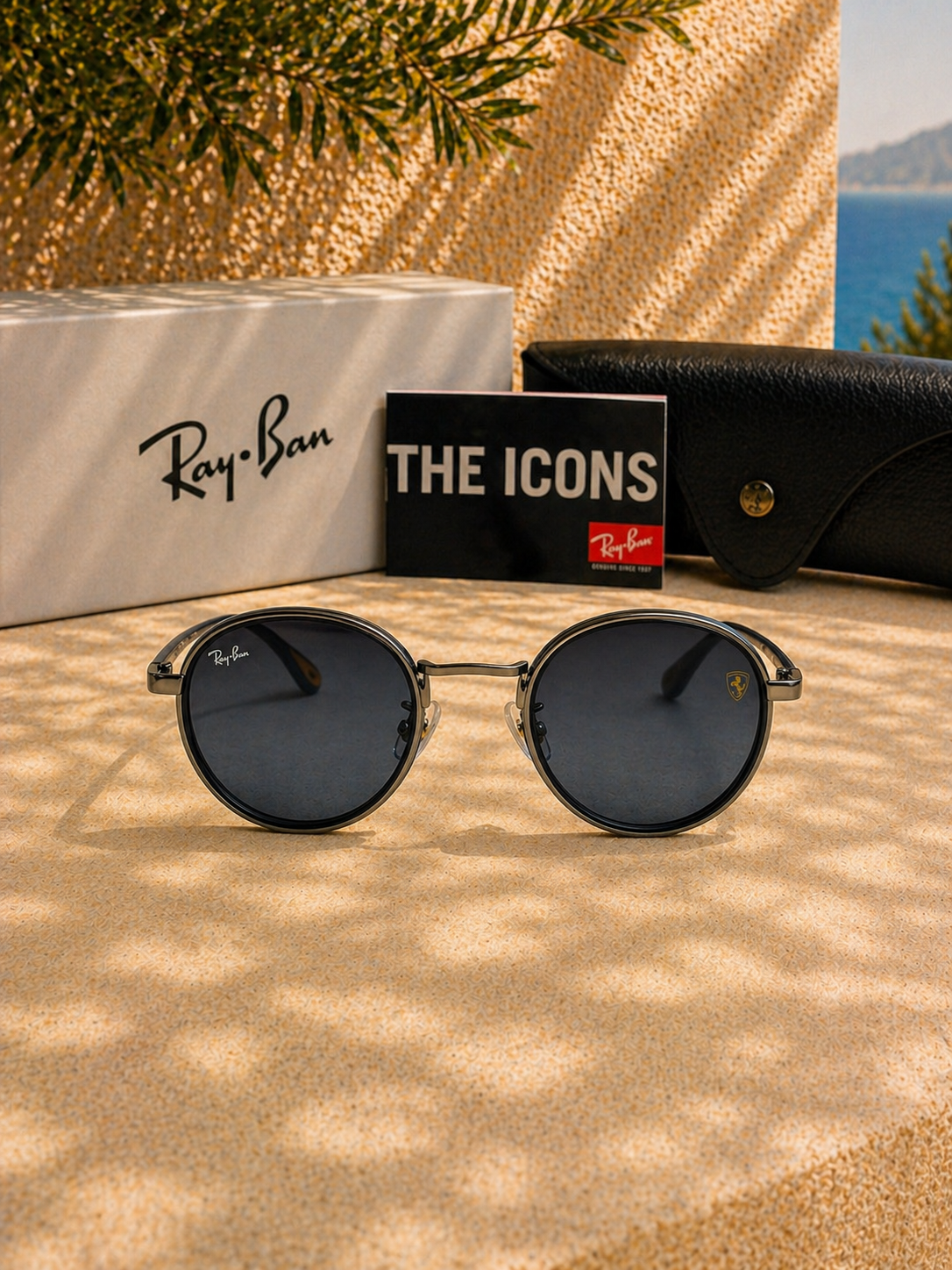 Ray Ban Ray-Ban RB3703M F030/11 Scuderia Ferrari Unisex Güneş Gözlüğü