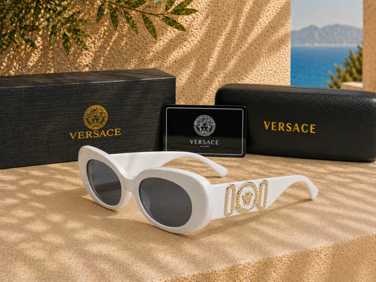Versace Versace VE4426BU 314/87 Maxi Medusa Biggie Kadın Güneş Gözlüğü