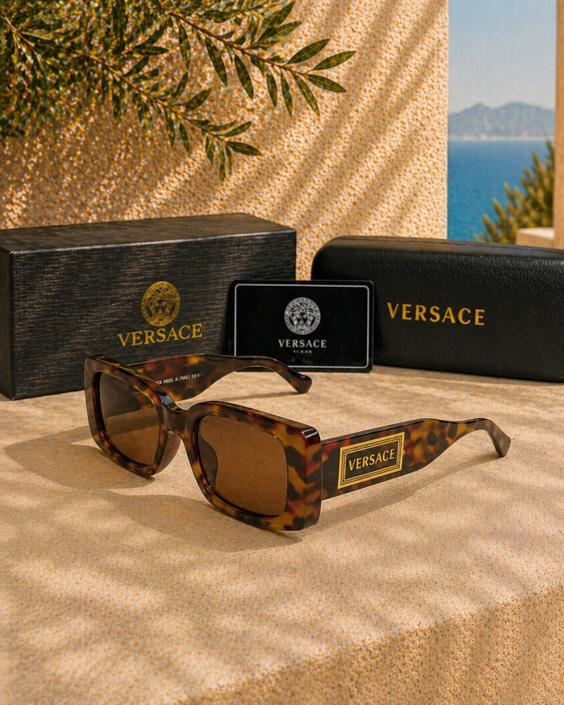 Versace Versace VE4377 108/73 Havana Kadın Güneş Gözlüğü