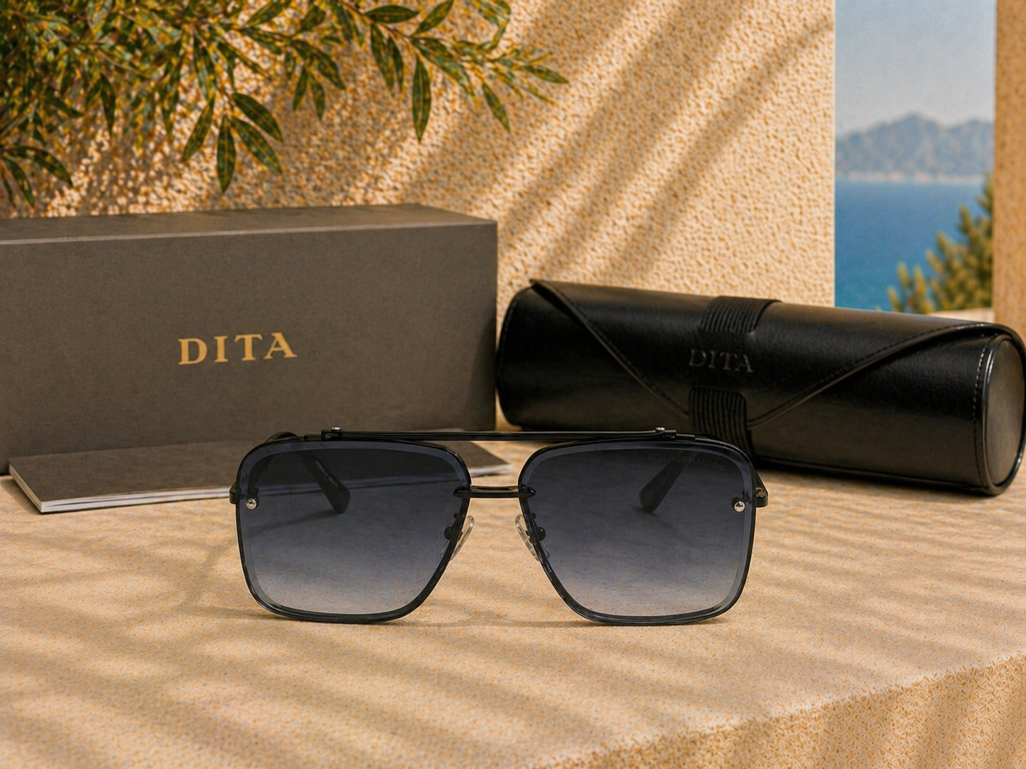 Dita Dita Mach-Six Titanyum Erkek Güneş Gözlüğü