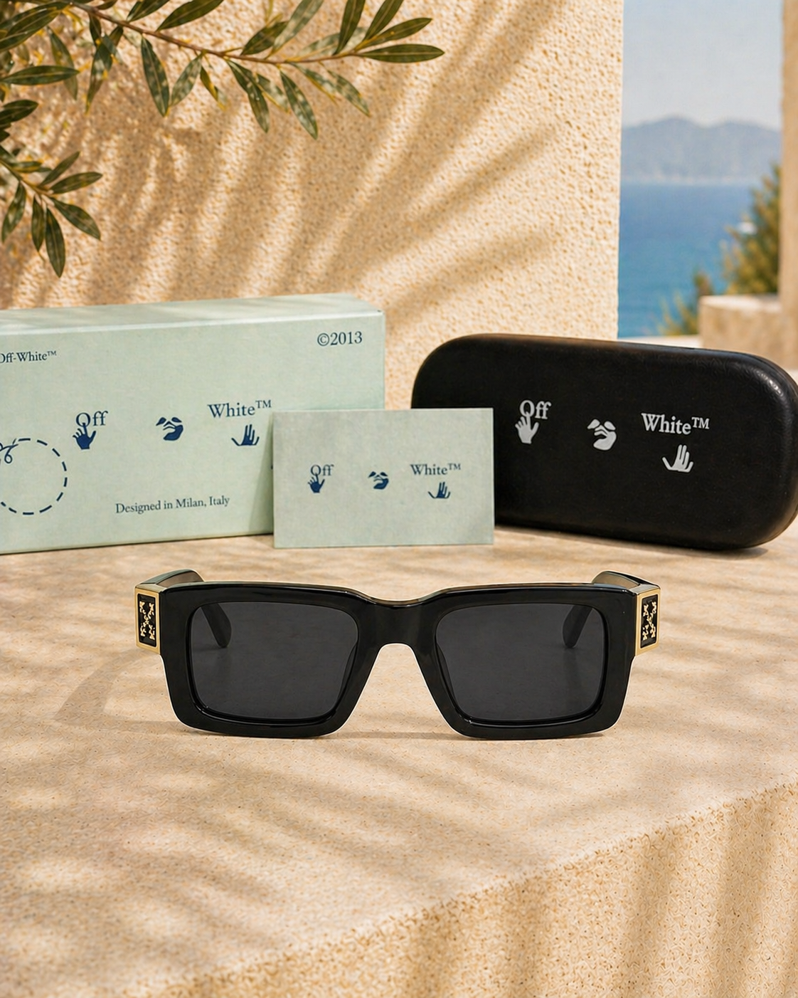 Off-White Leonardo OERI049 / OERI060 Oversize Güneş Gözlüğü