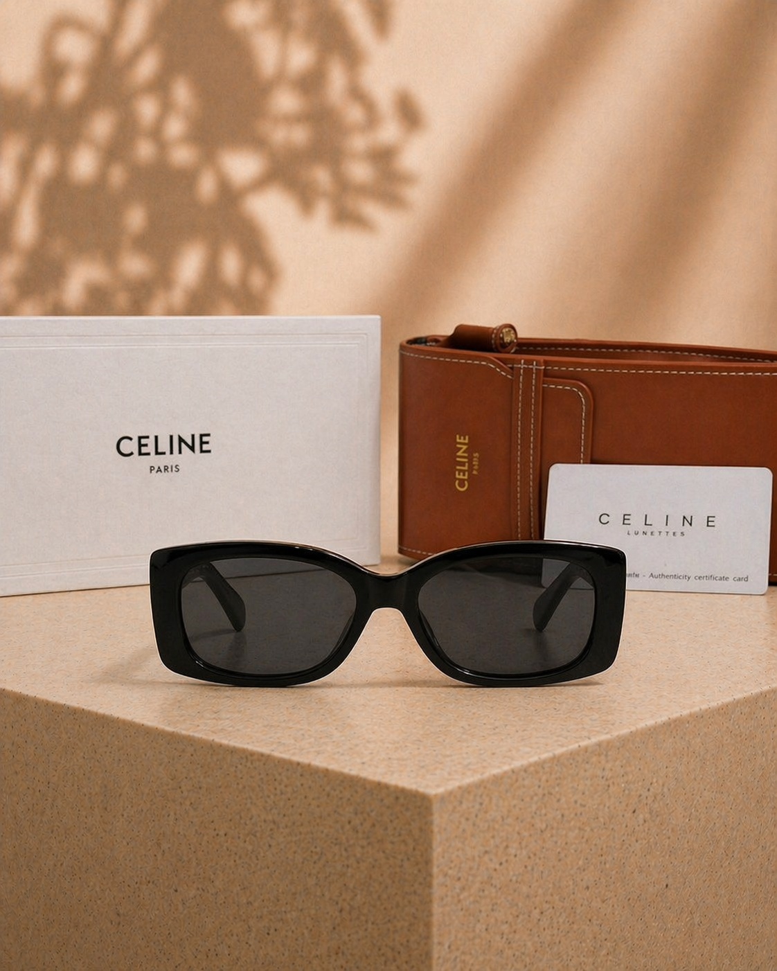 Celine Celine Triomphe CL40282U Siyah Kadın Güneş Gözlüğü