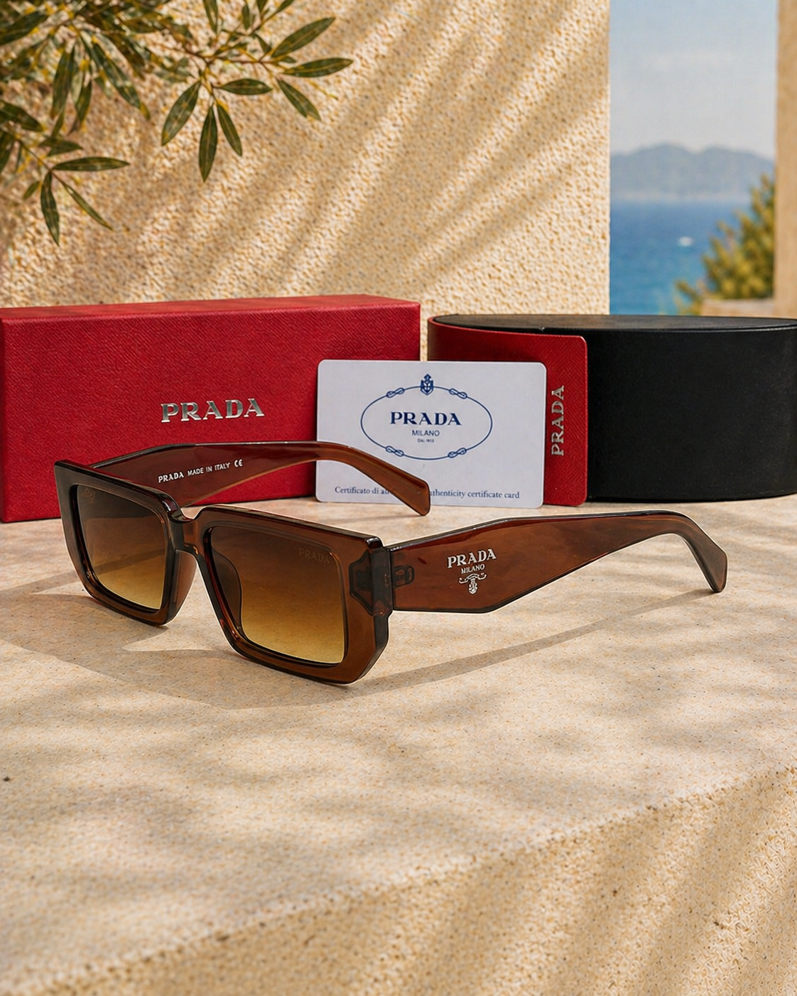 Prada Prada PR 27ZS 19J09Z 54 Tortoise Kadın Güneş Gözlüğü