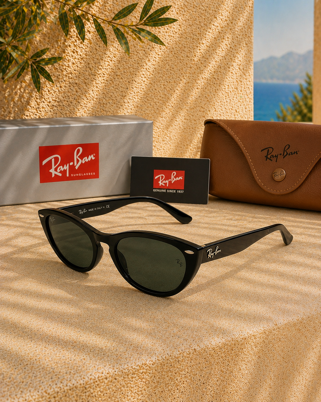 Ray Ban Ray-Ban RB4314N Nina Cat-Eye Kadın Güneş Gözlüğü