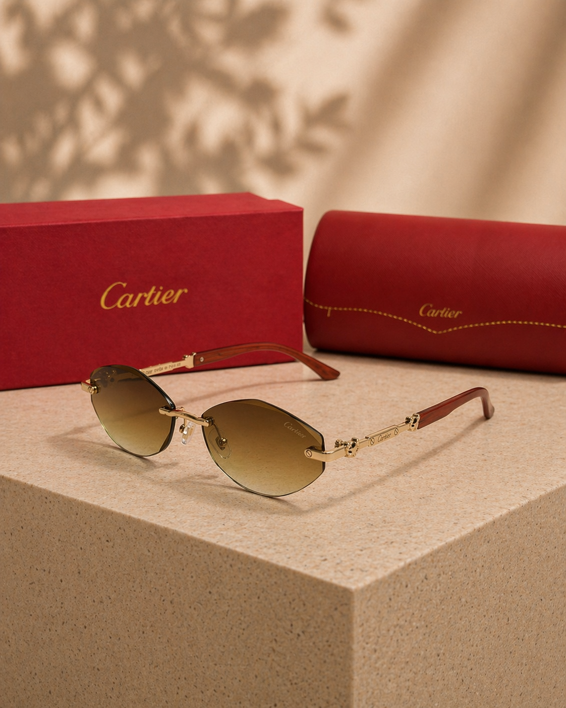 Cartier Cartier Panthère de Cartier CT0433S Güneş Gözlüğü