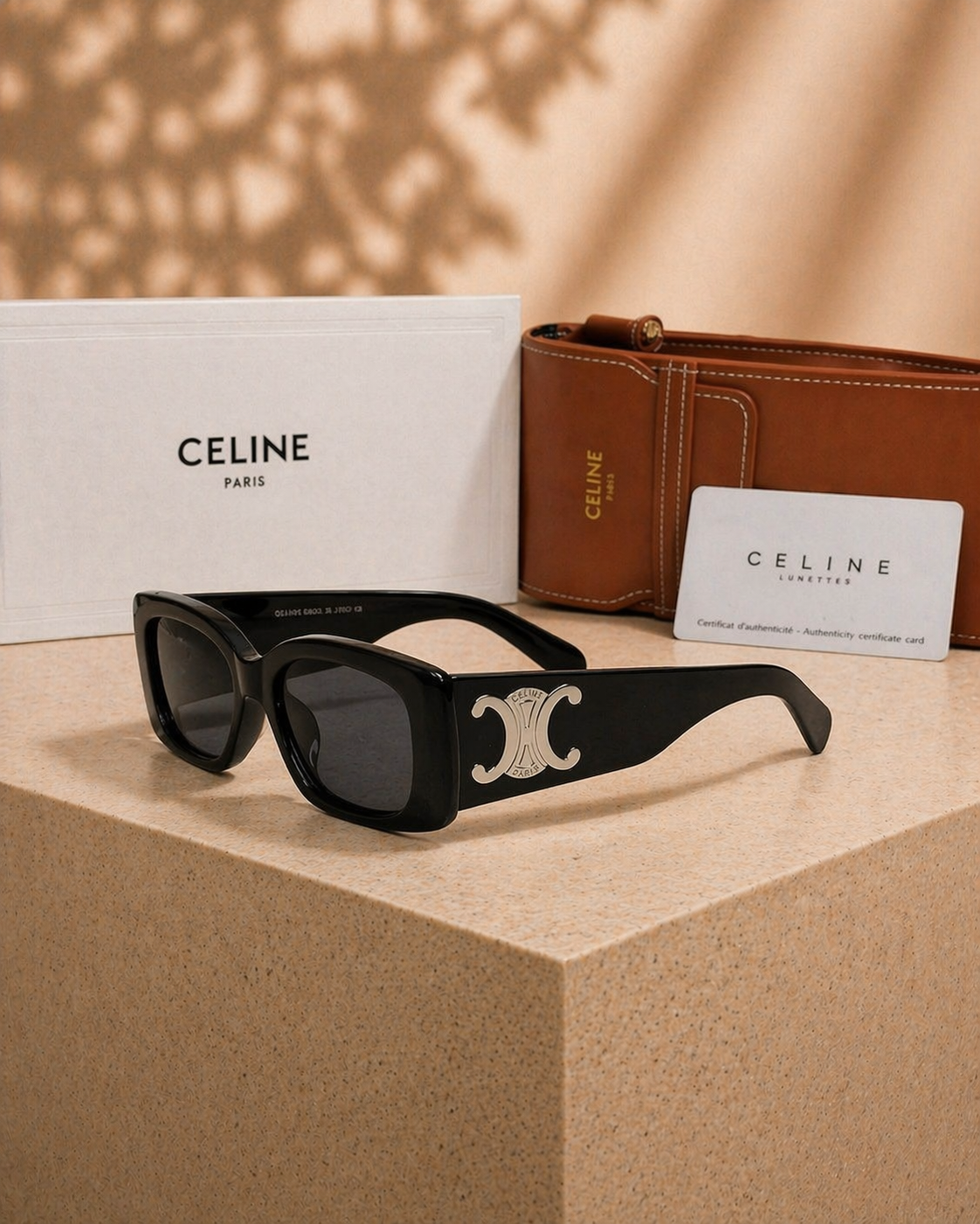 Celine Celine Triomphe CL40282U Siyah Kadın Güneş Gözlüğü