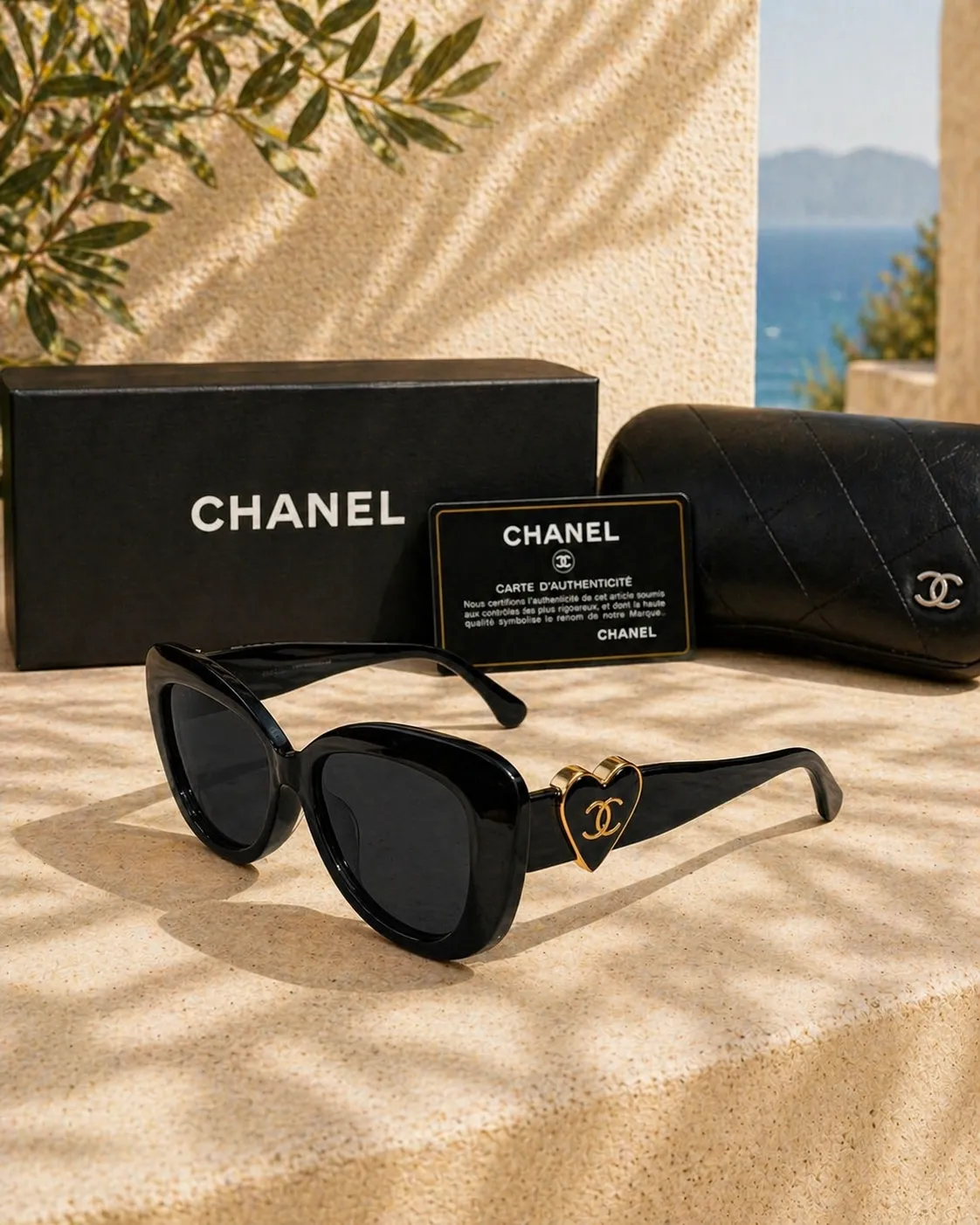 Chanel Chanel 5519 A71589 Kalp Logolu Kare Kadın Güneş Gözlüğü