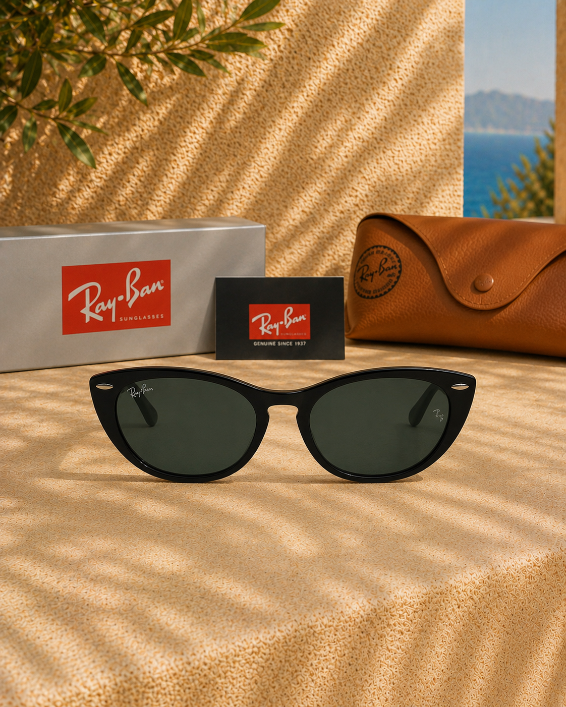 Ray Ban Ray-Ban RB4314N Nina Cat-Eye Kadın Güneş Gözlüğü