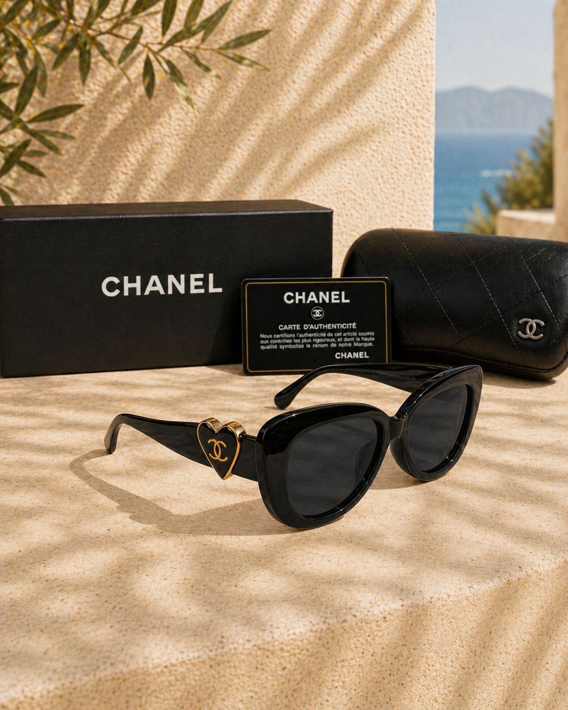 Chanel Chanel 5519 A71589 Kalp Logolu Kare Kadın Güneş Gözlüğü