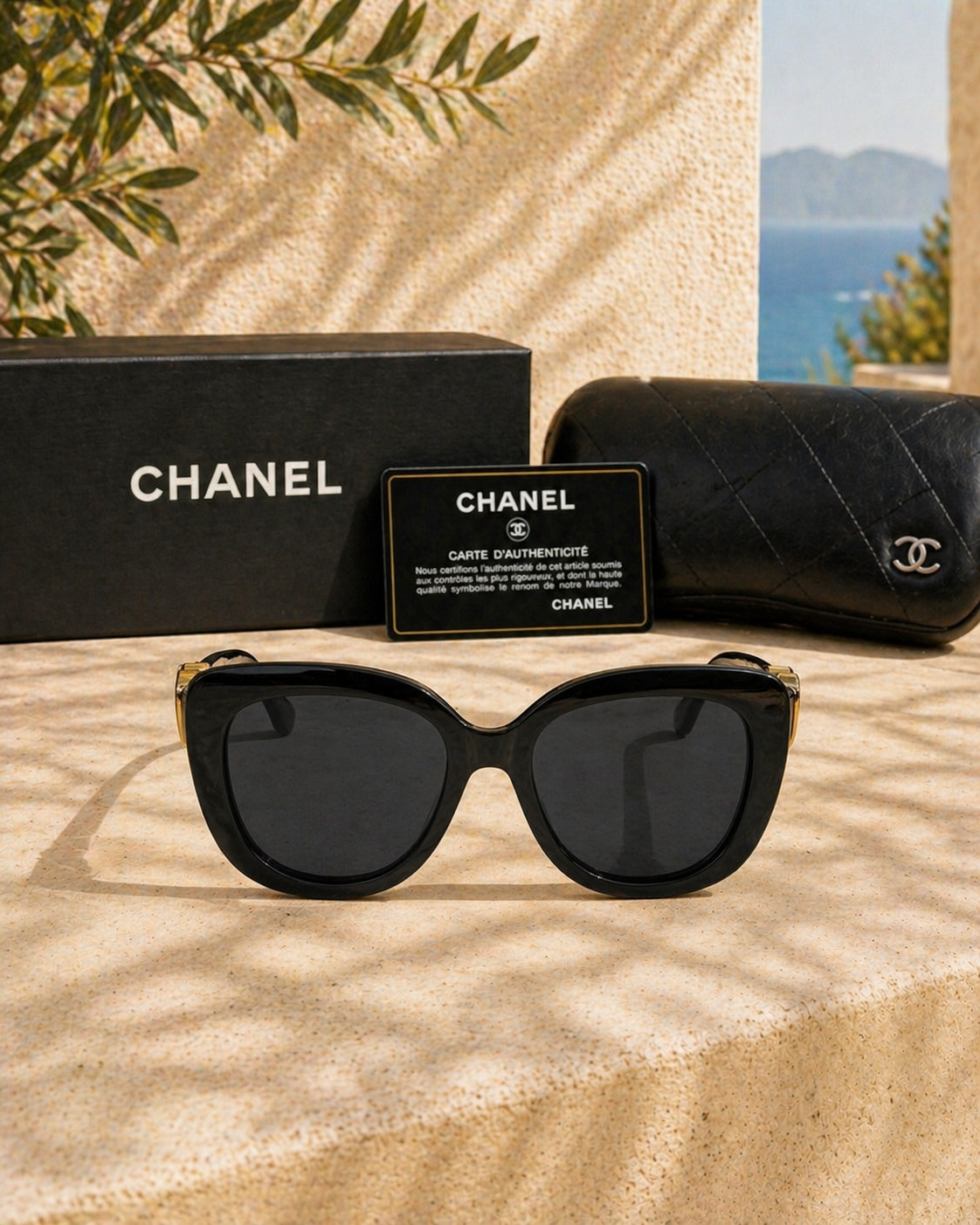 Chanel Chanel 5519 A71589 Kalp Logolu Kare Kadın Güneş Gözlüğü