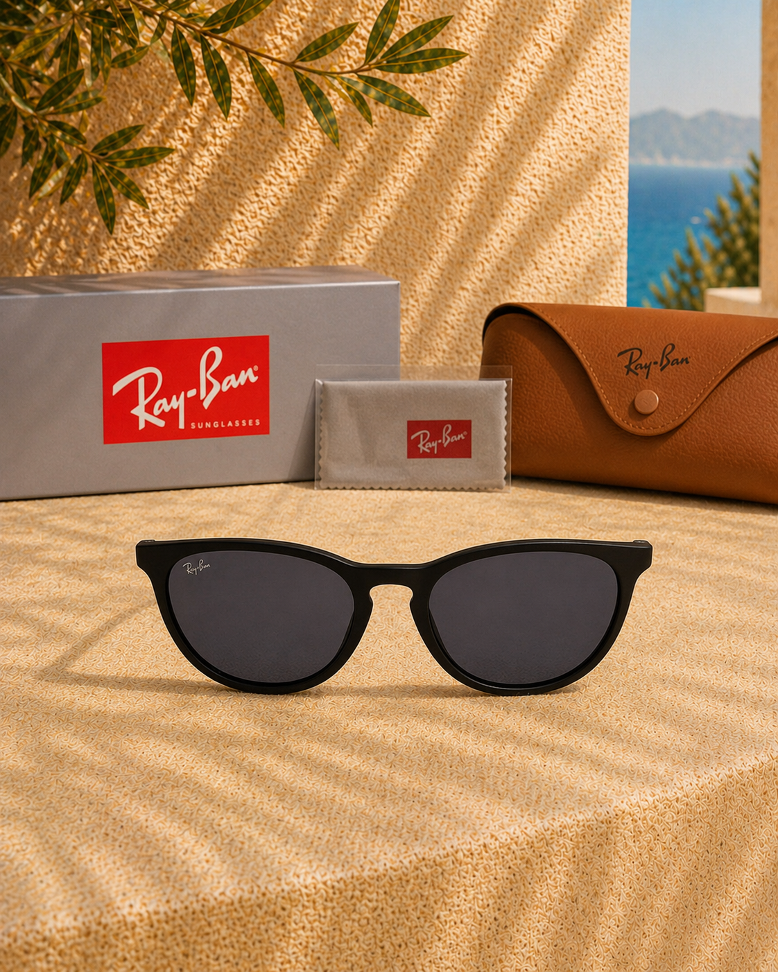 Ray-Ban Erika Classic RB4171 Yuvarlak Unisex Güneş Gözlüğü