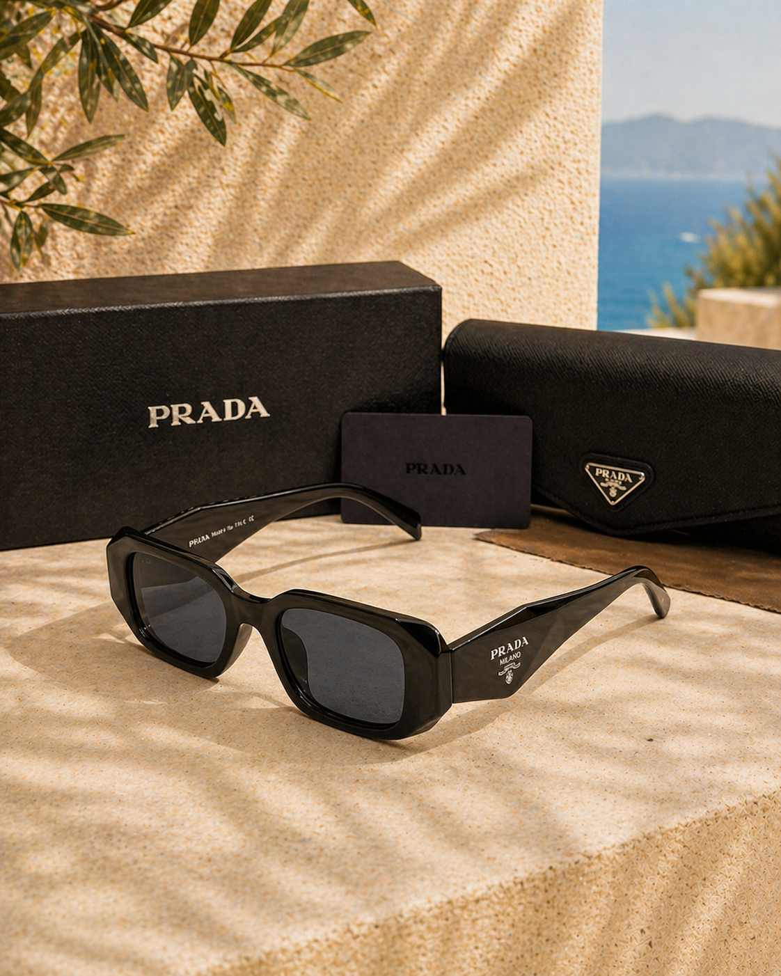 Prada Prada Symbole PR 17WS / SPR 17W Geometrik Kadın Güneş Gözlüğü