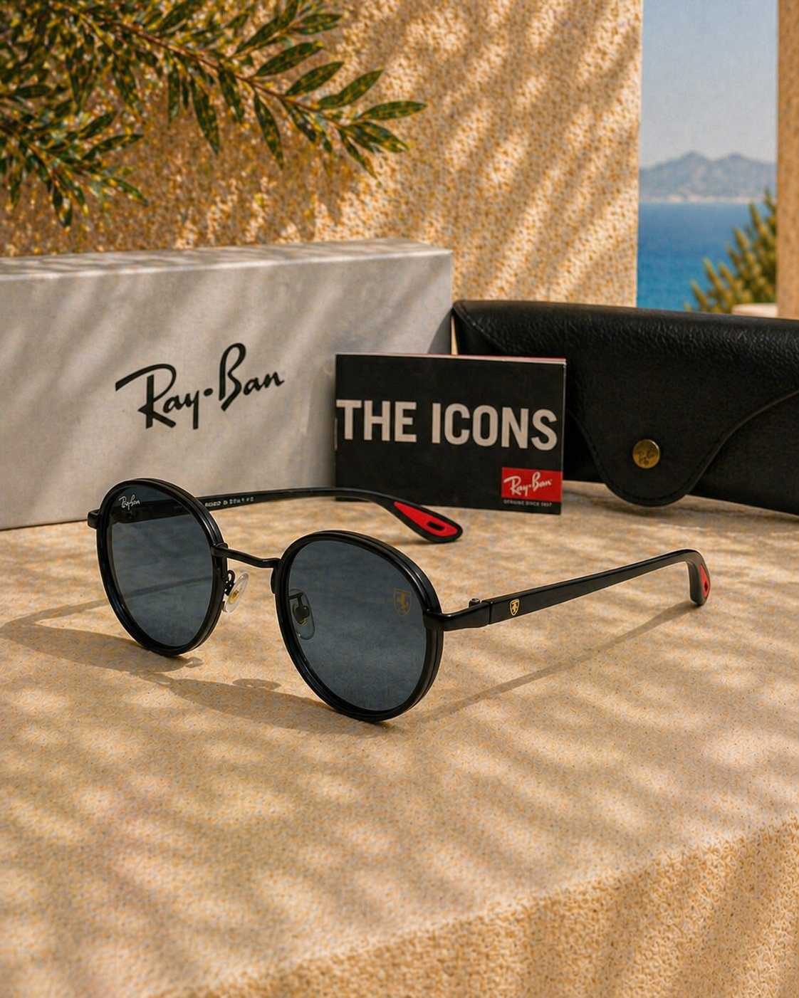 Ray Ban Ray-Ban Scuderia Ferrari RB3703M Irregular Unisex Güneş Gözlüğü