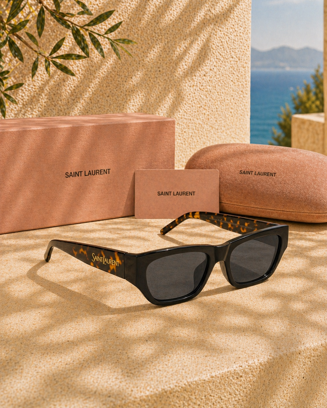 Saint Laurent Saint Laurent SL 740 004 İki Renkli Kadın Güneş Gözlüğü