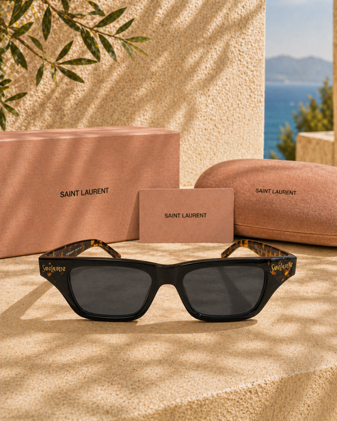 Saint Laurent Saint Laurent SL 740 004 İki Renkli Kadın Güneş Gözlüğü