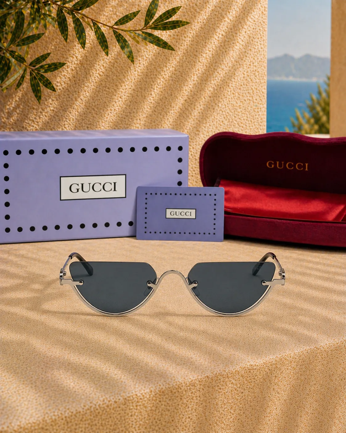 Gucci Gucci GG 1603S Cat-Eye Kadın Güneş Gözlüğü