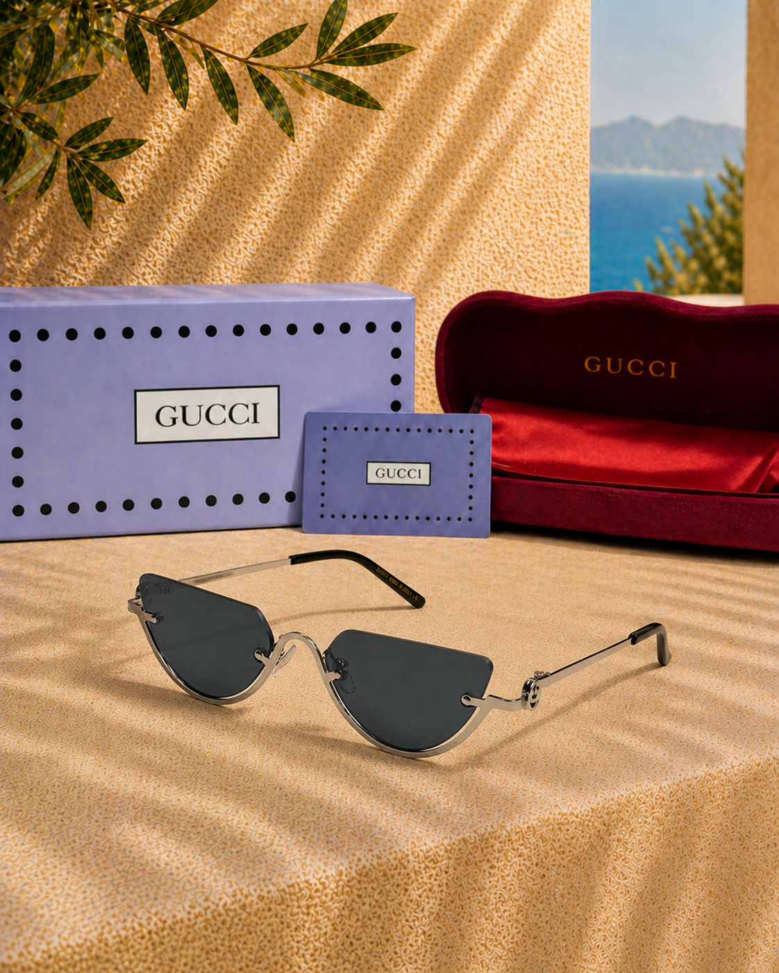 Gucci Gucci GG 1603S Cat-Eye Kadın Güneş Gözlüğü