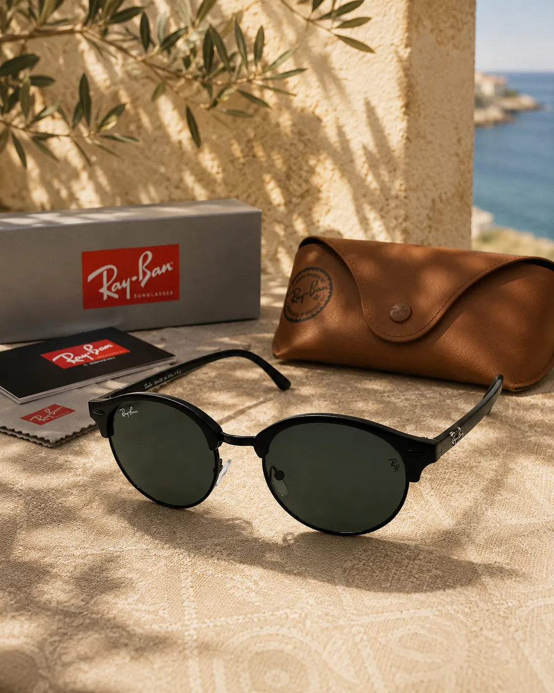 Ray Ban Ray-Ban Clubround RB4246 Unisex Güneş Gözlüğü