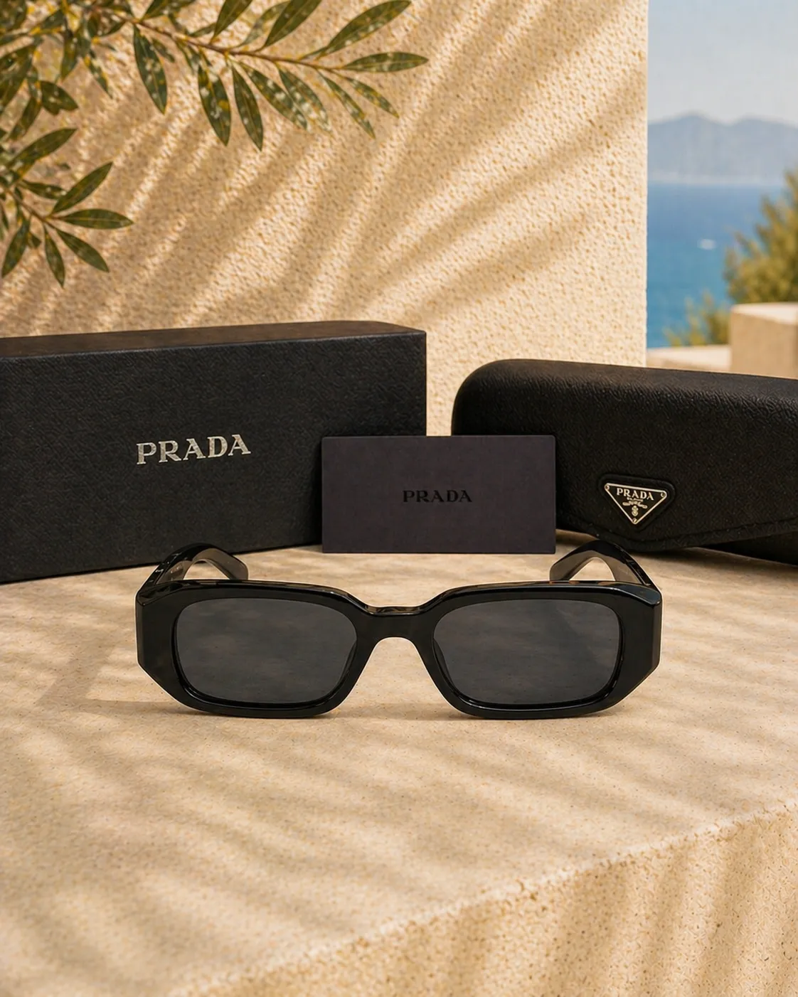 Prada Prada Symbole PR 17WS / SPR 17W Geometrik Kadın Güneş Gözlüğü