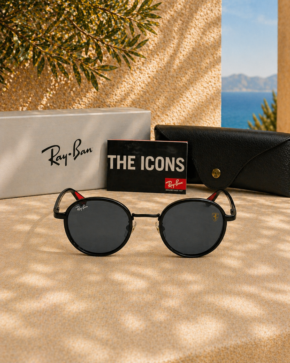 Ray Ban Ray-Ban Scuderia Ferrari RB3703M Irregular Unisex Güneş Gözlüğü