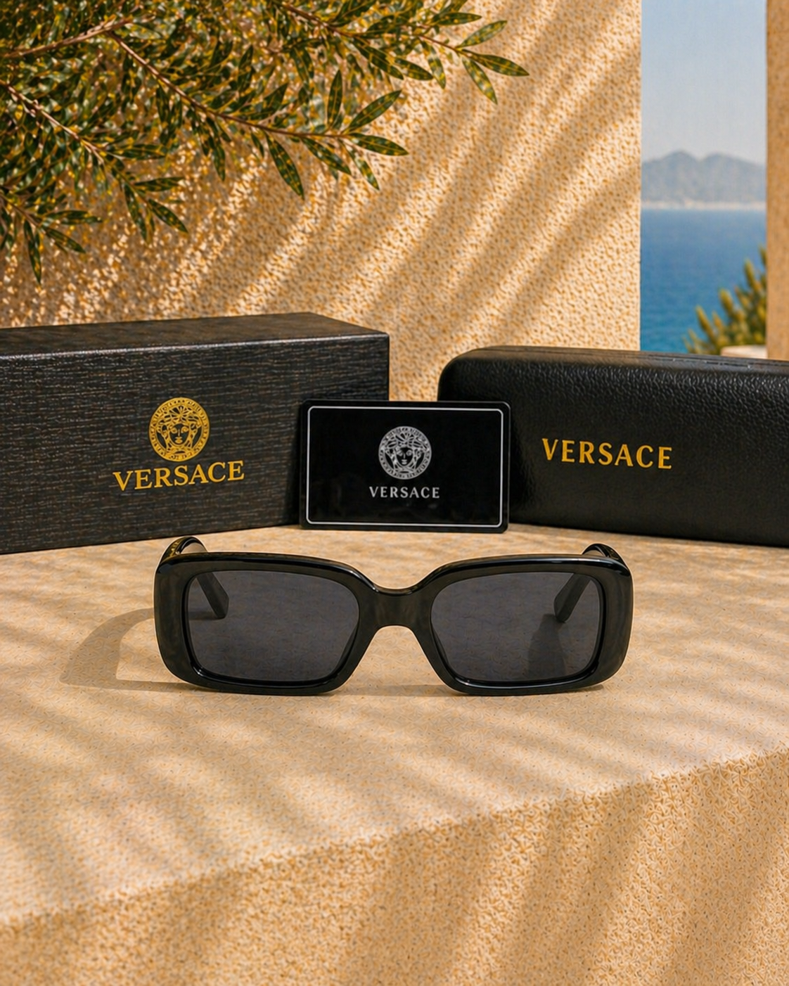 Versace Versace Medusa Detaylı Kadın Güneş Gözlüğü