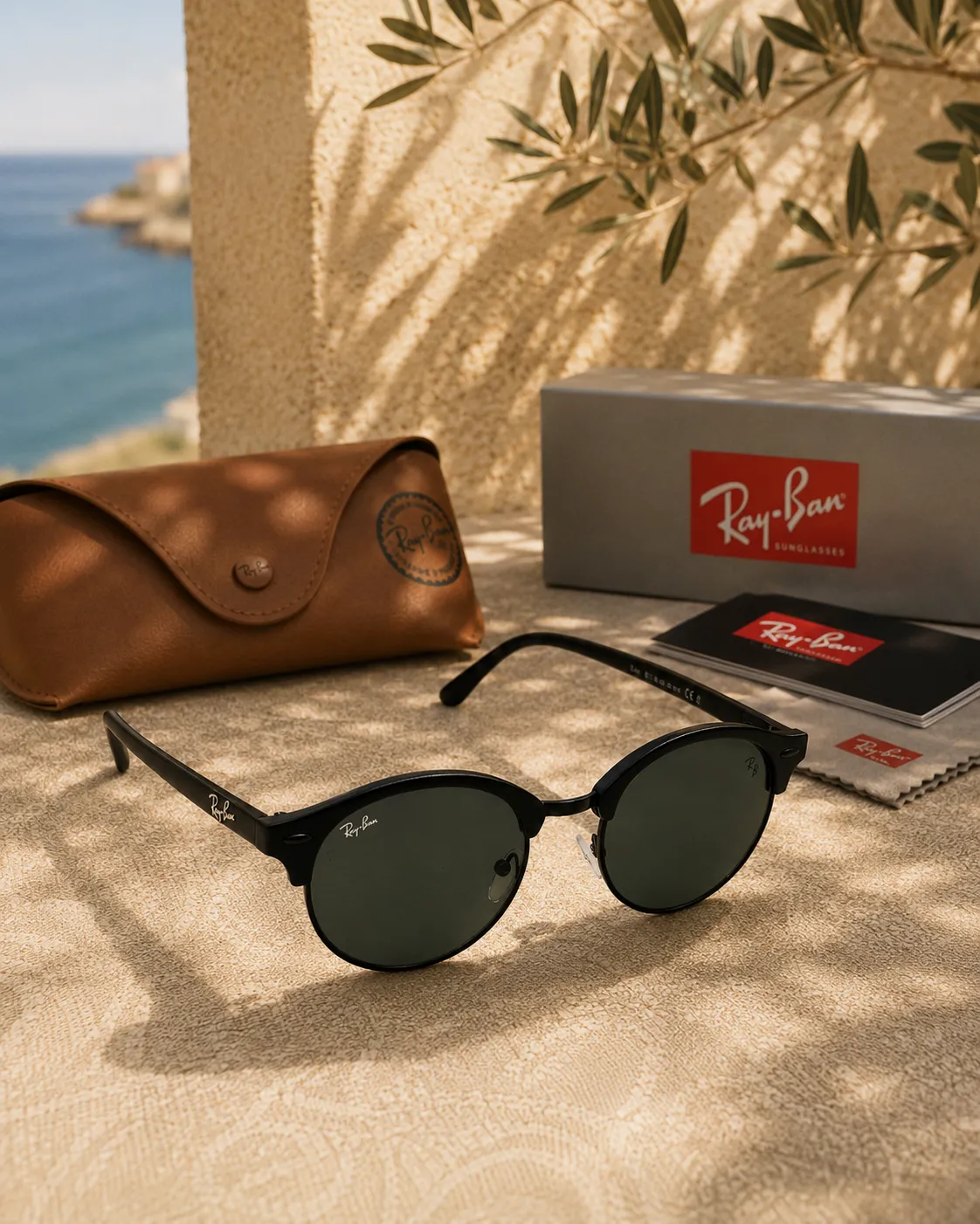 Ray Ban Ray-Ban Clubround RB4246 Unisex Güneş Gözlüğü