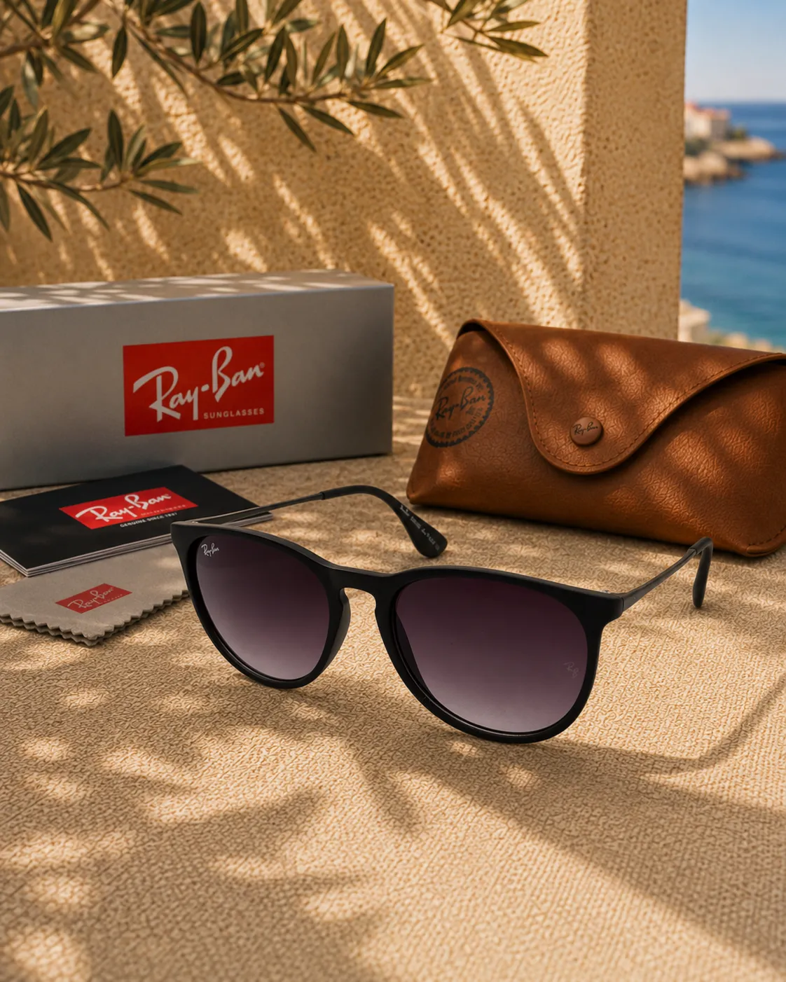 Ray Ban Ray-Ban Erika RB4171 622/8G Mat Siyah Unisex Güneş Gözlüğü