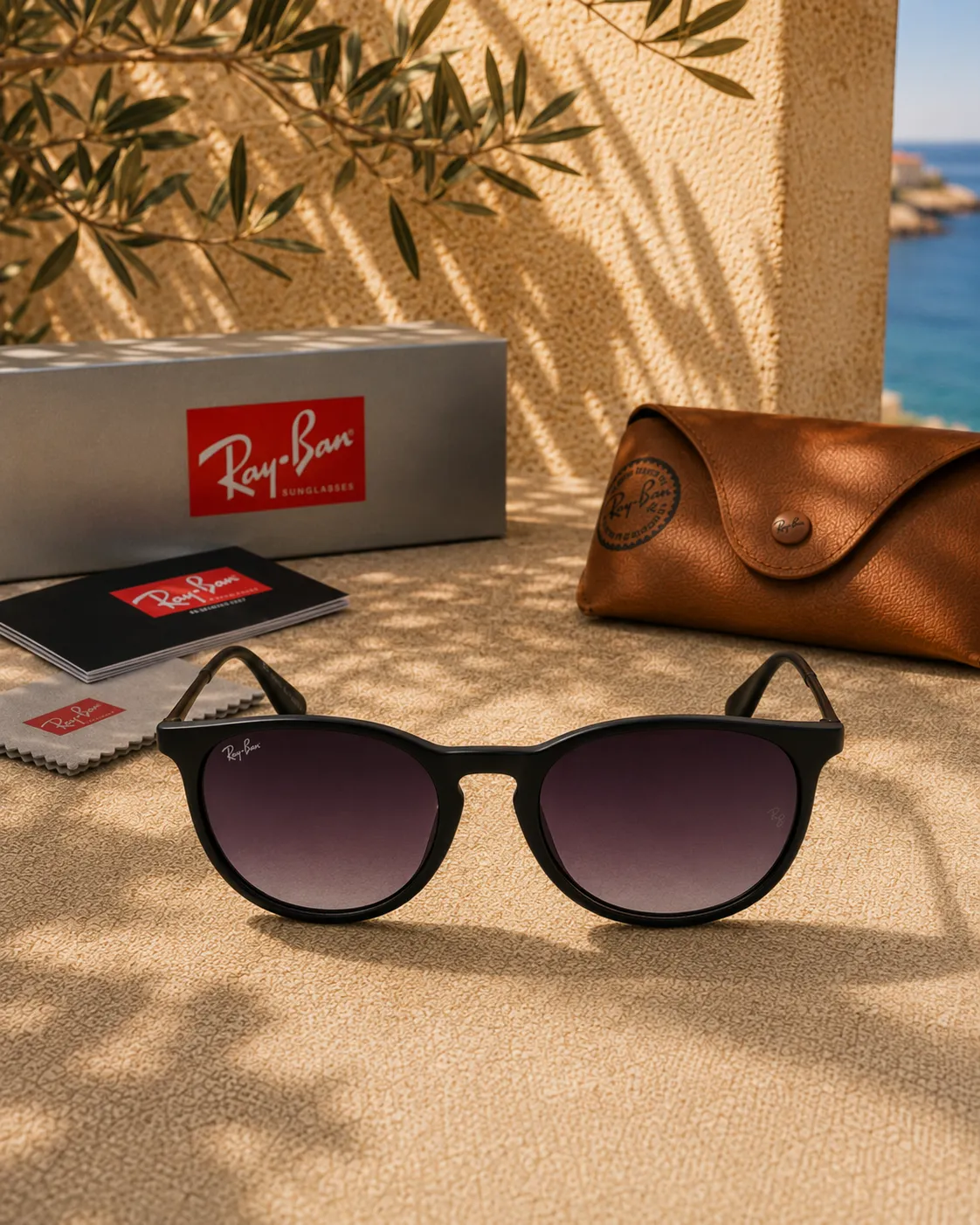 Ray Ban Ray-Ban Erika RB4171 622/8G Mat Siyah Unisex Güneş Gözlüğü