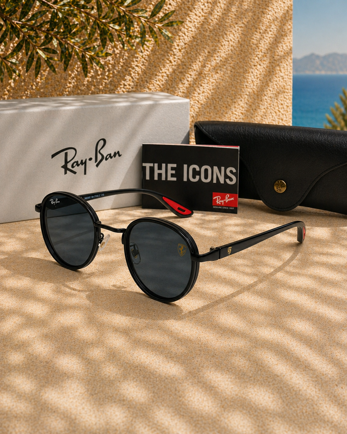 Ray Ban Ray-Ban Scuderia Ferrari RB3703M Irregular Unisex Güneş Gözlüğü