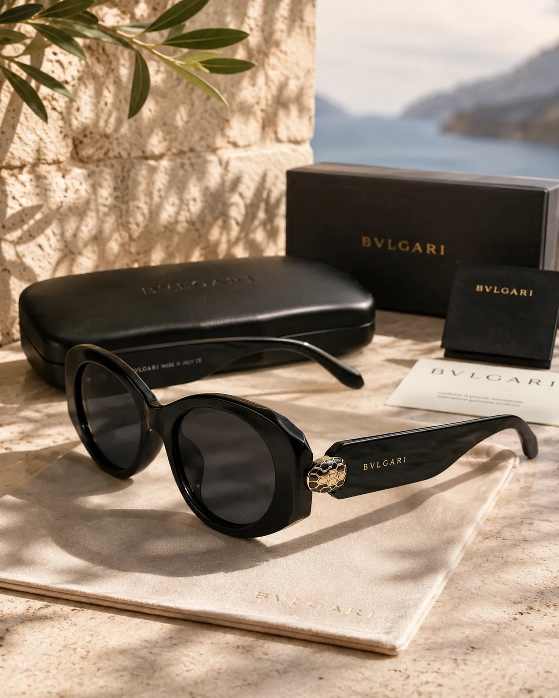 Bvlgari Bvlgari Serpenti Forever BV40007I 01A Kadın Güneş Gözlüğü