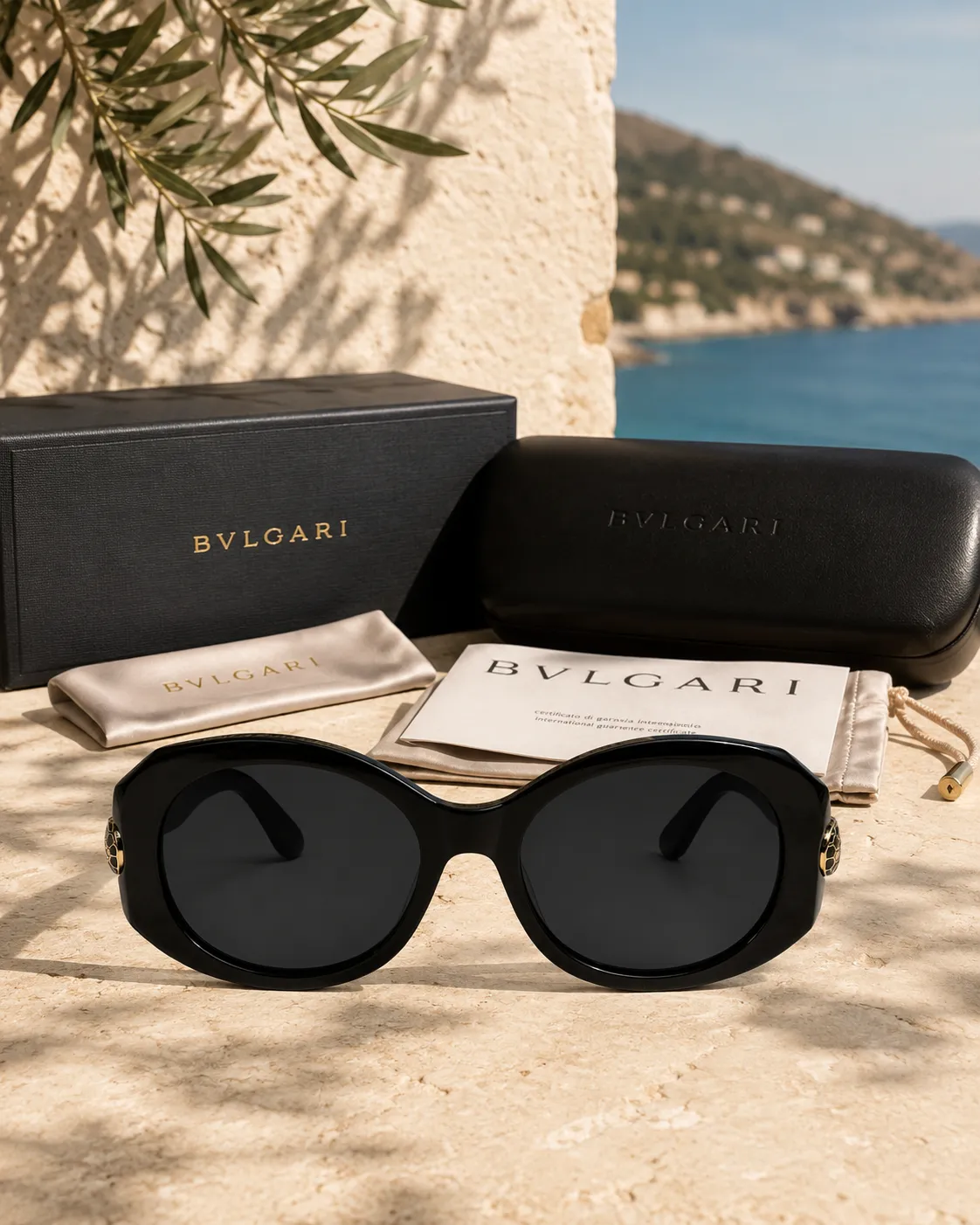 Bvlgari Bvlgari Serpenti Forever BV40007I 01A Kadın Güneş Gözlüğü