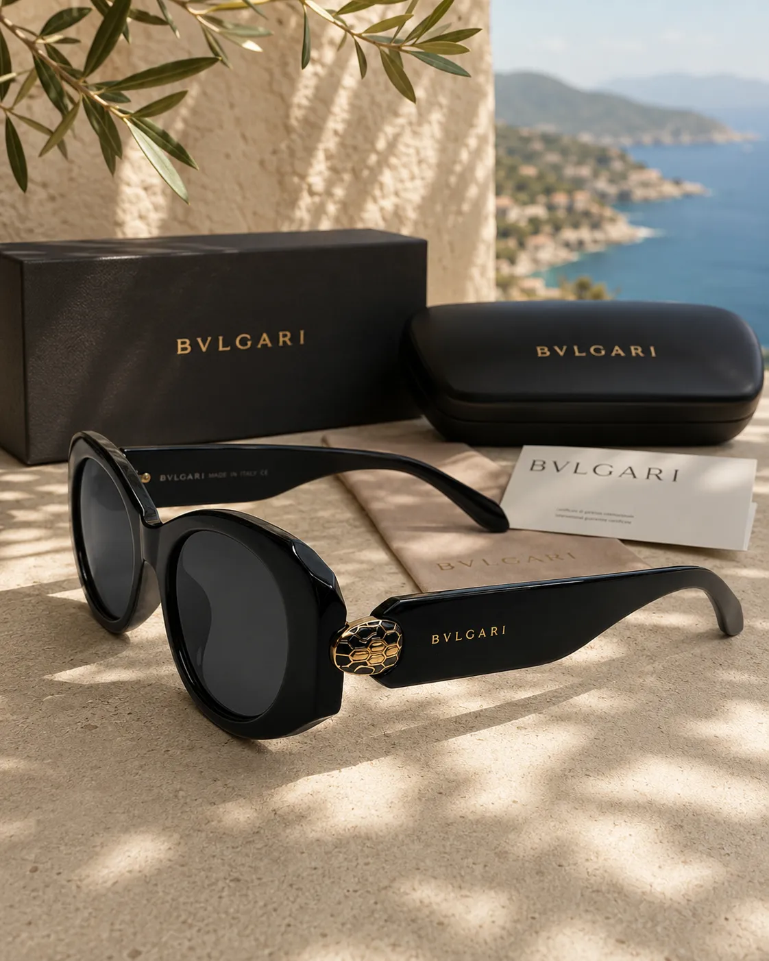 Bvlgari Bvlgari Serpenti Forever BV40007I 01A Kadın Güneş Gözlüğü