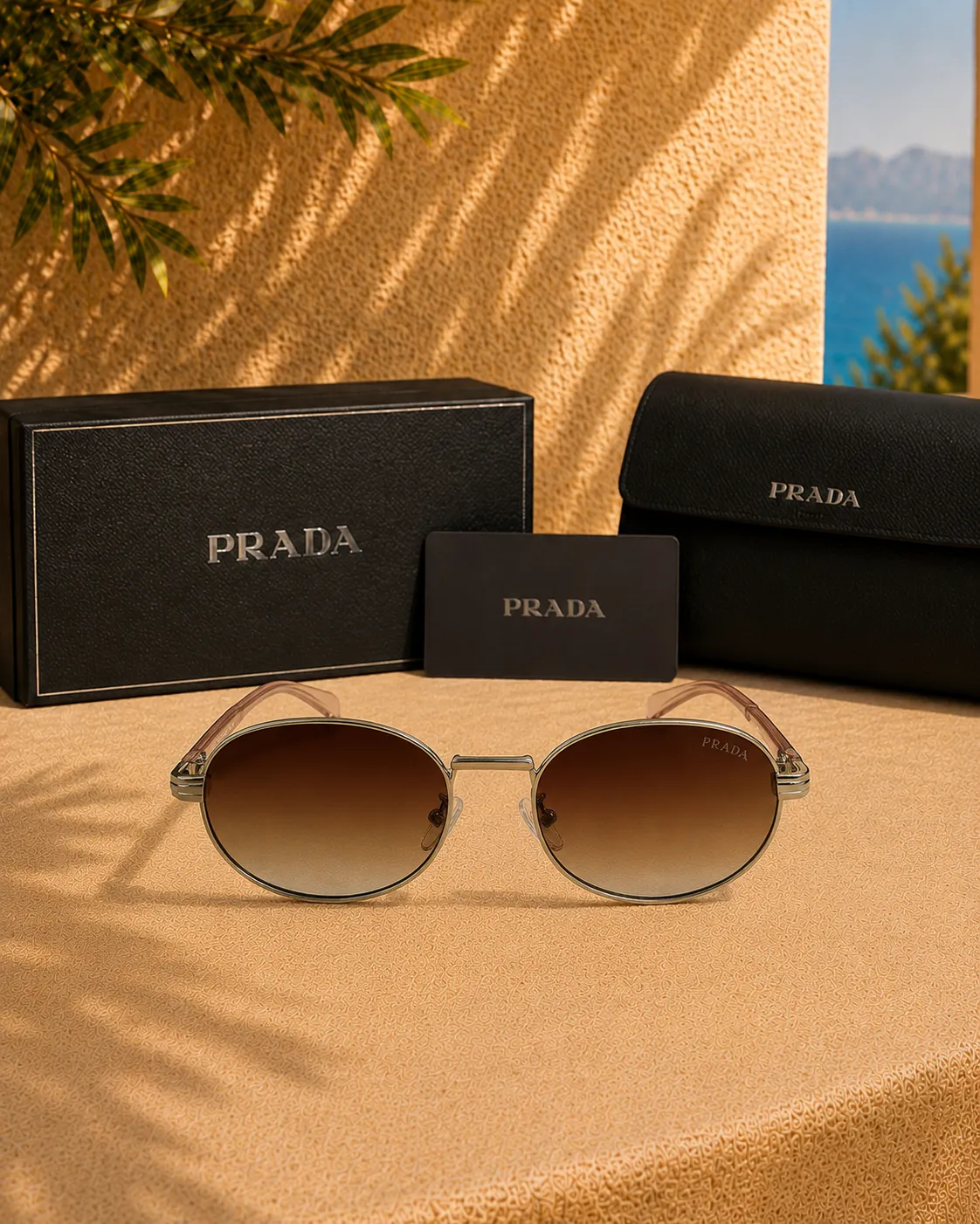 Prada Prada PR B53S / PR B52S Oval Güneş Gözlüğü